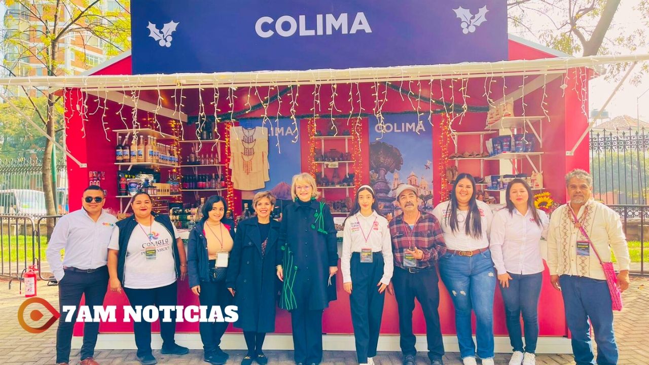 Colima luce en el Primer Festival Turístico Navideño de la CDMX