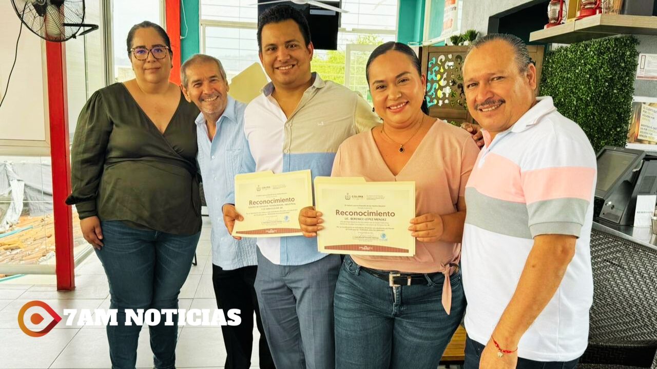 Gobierno de Colima reconoce a escuelas y empresas de Manzanillo que apoyaron en el ‘Pañatón’ en beneficio de personas adultas mayores