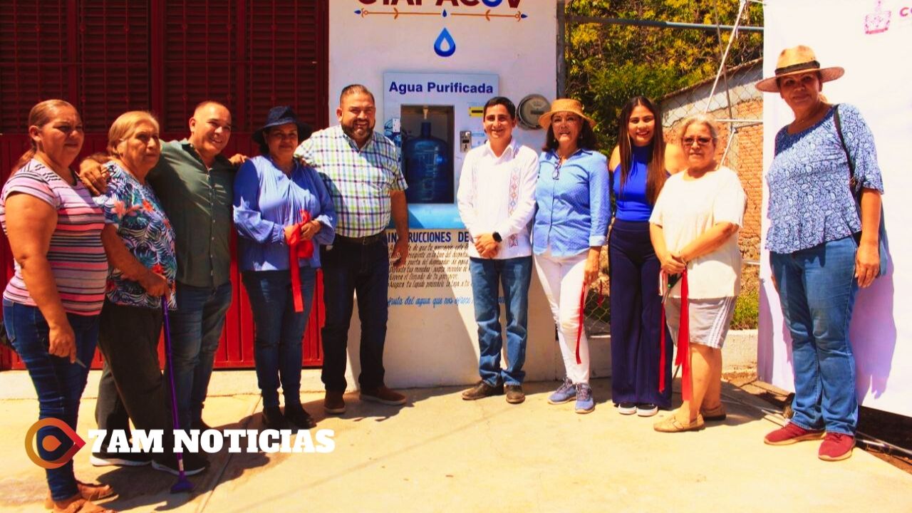 CIAPACOV entrega 2 plantas purificadoras en zona rural de VdeA y supervisa olla de captación en Zacualpan