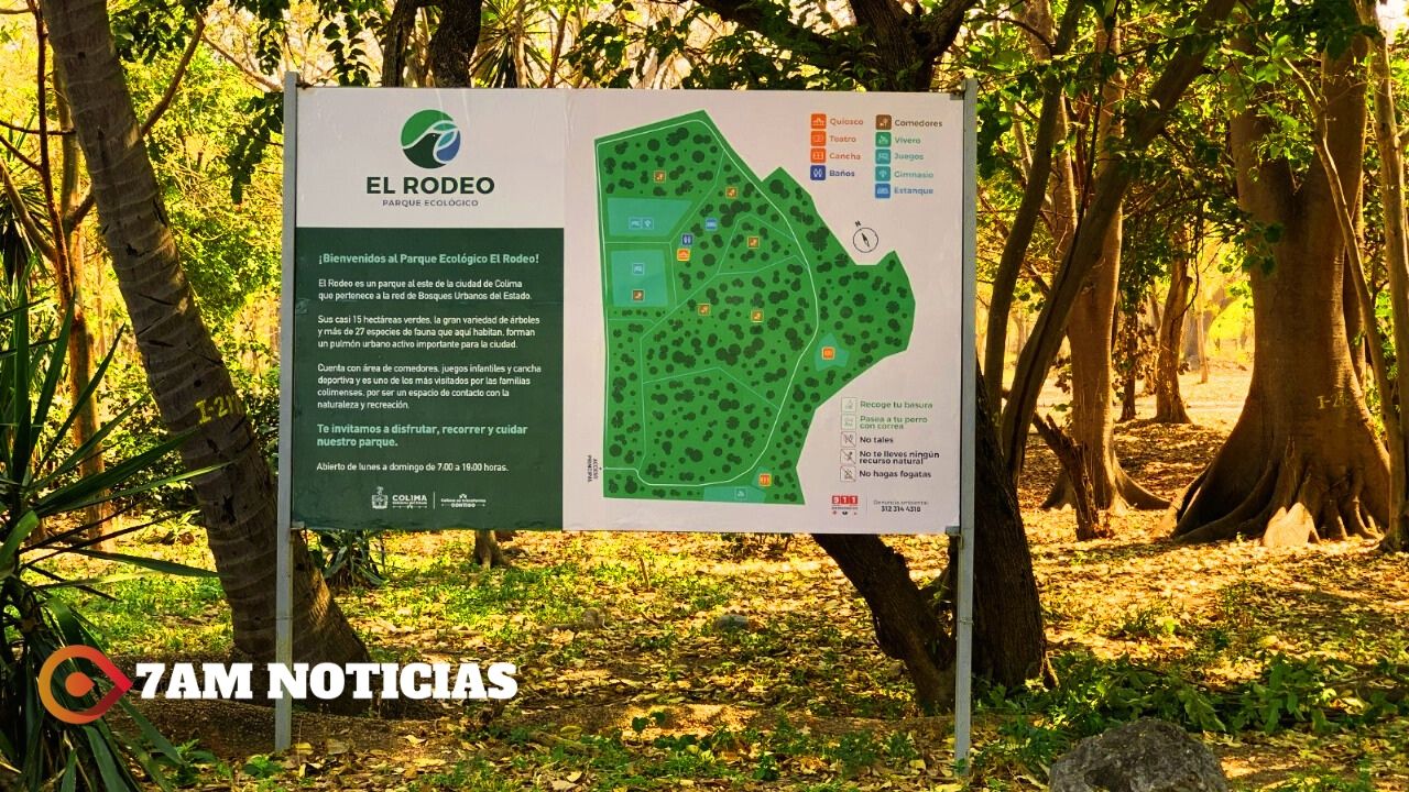Imades Colima coloca nueva señalética en el Parque El Rodeo