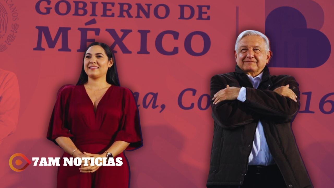 Indira agradece a López Obrador todo el respaldo a colimenses y los resultados de su gobierno