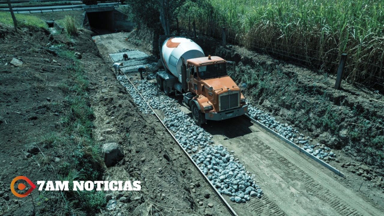 Rehabilita Gobierno Colima tres caminos saca-cosechas en el ejido Cuauhtémoc; invierten casi 3.3 mdp