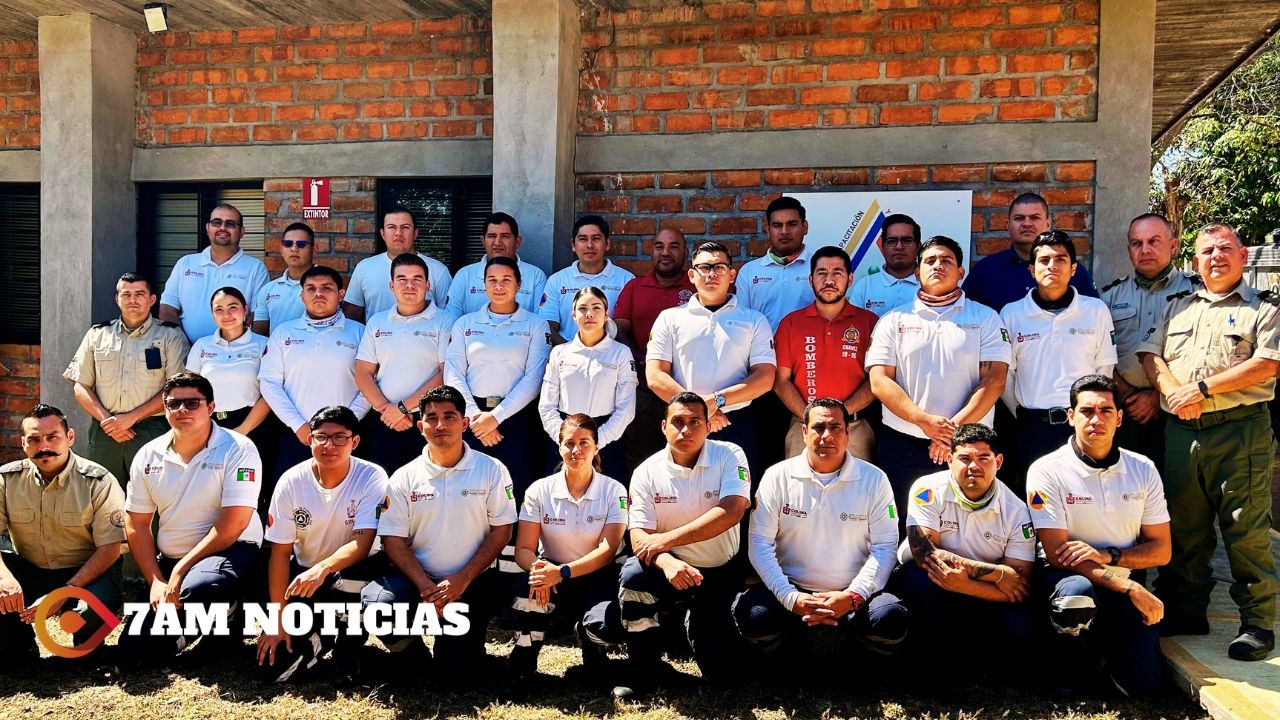 UEPC Colima inaugura Curso de Rescate en Espacios Confinados