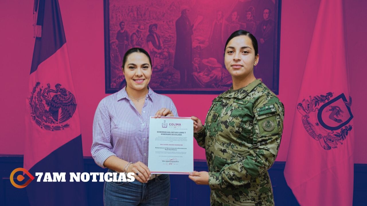 Gobernadora designa a la teniente Ana Karen Andrés como nueva subsecretaria operativa de la SSP