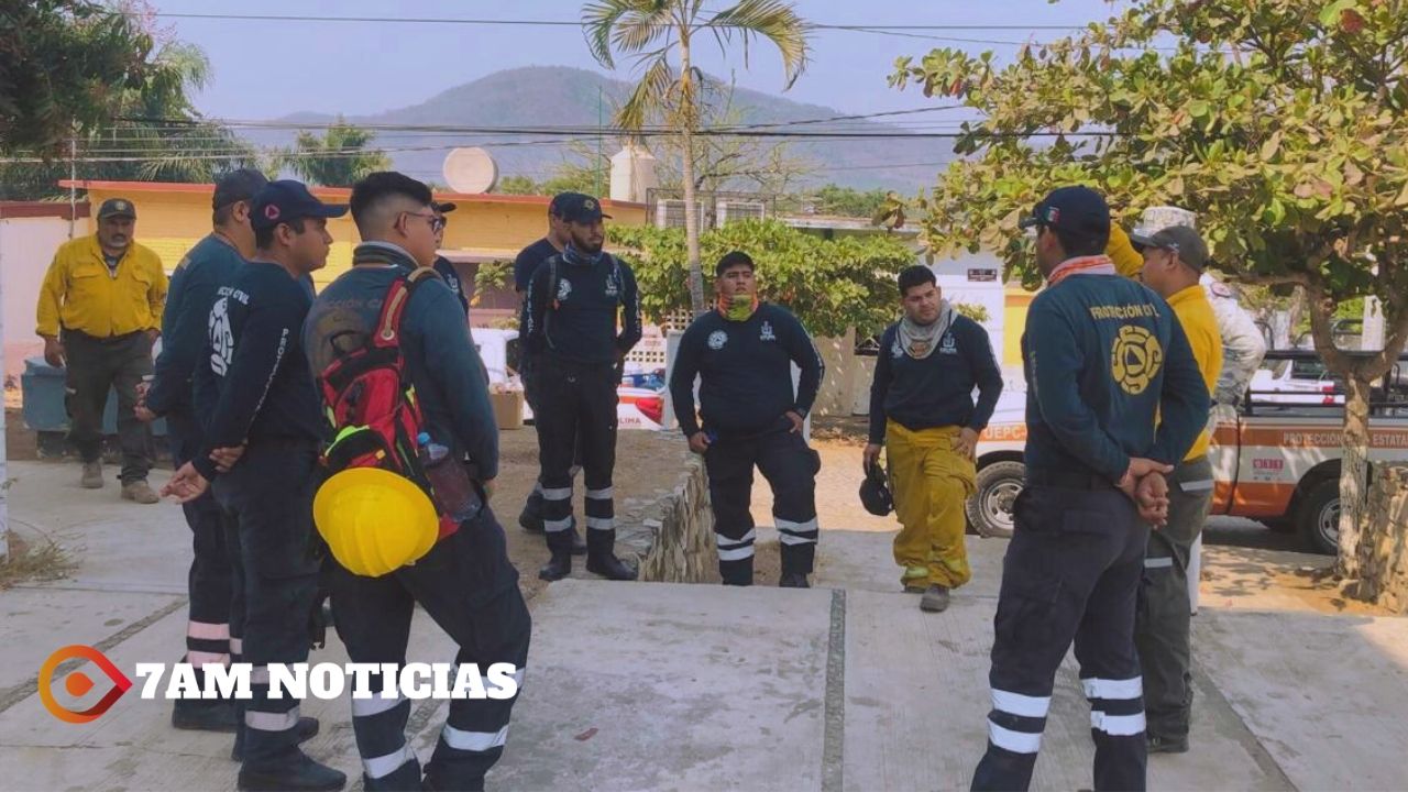 UEPC Colima se une a combatir incendios forestales en Manzanillo