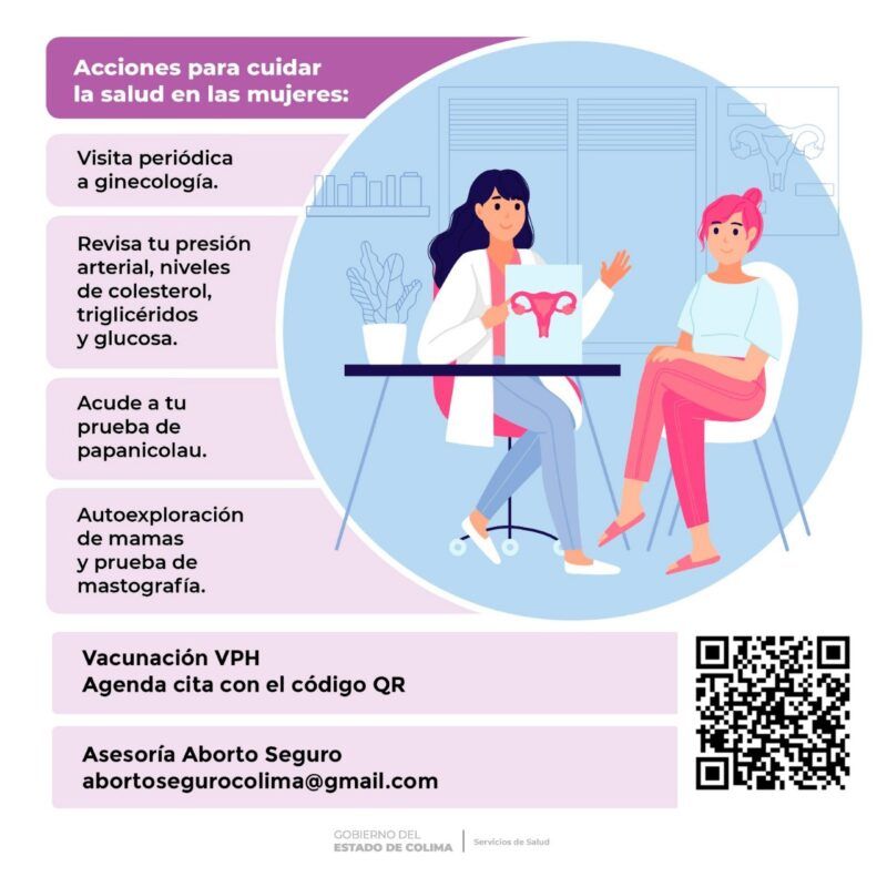 Servicios de Salud ofrecen detección oportuna del cáncer en la mujer