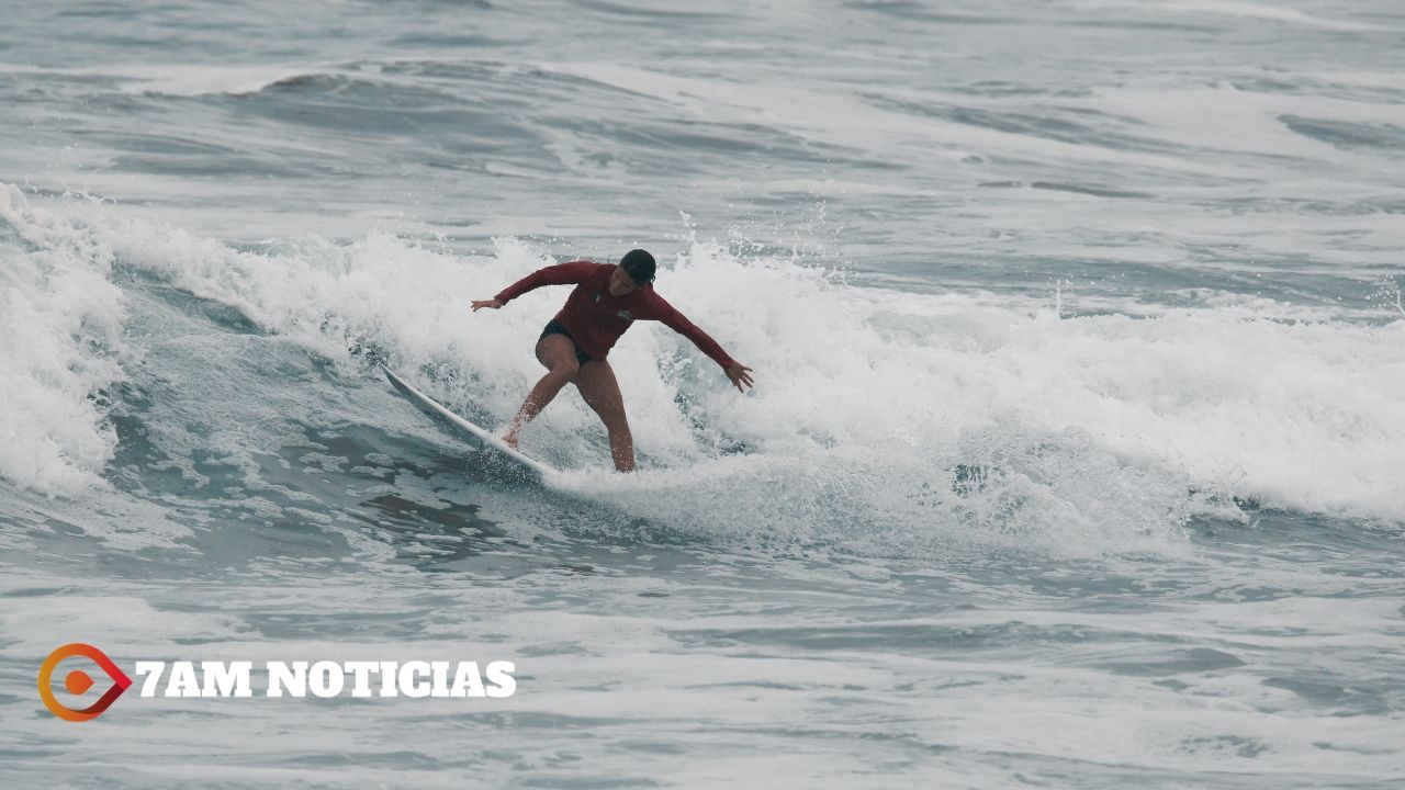 Arranca con éxito el surfing de Nacionales Conade 2024, en Manzanillo