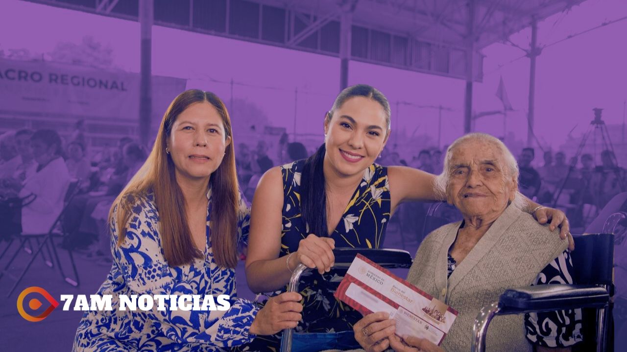 Gobierno Colima acompaña entrega de tarjetas de Pensión para Personas Adultas Mayores