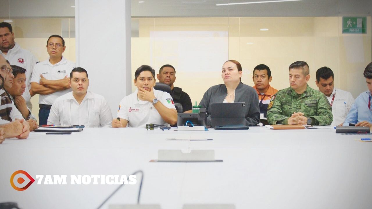 UEPC presenta Protocolo de Actuación ante Amenaza de Huracán en el Estado de Colima