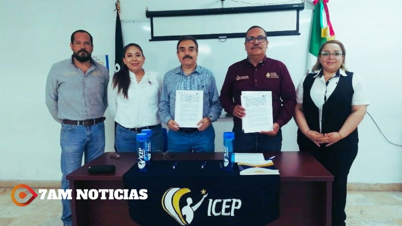 IEEA Colima firma convenio con ICEP-Casserole para disminuir rezago educativo