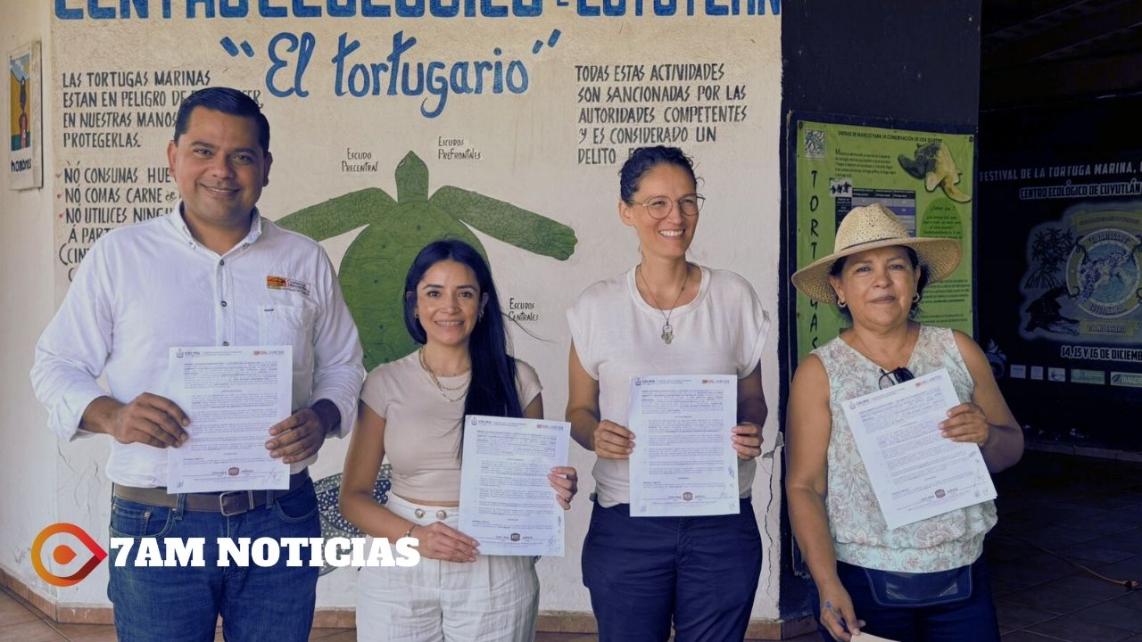 Comprometidos con el ecosistema: Contecon Manzanillo firma convenio para la conservación la Laguna de Cuyutlán