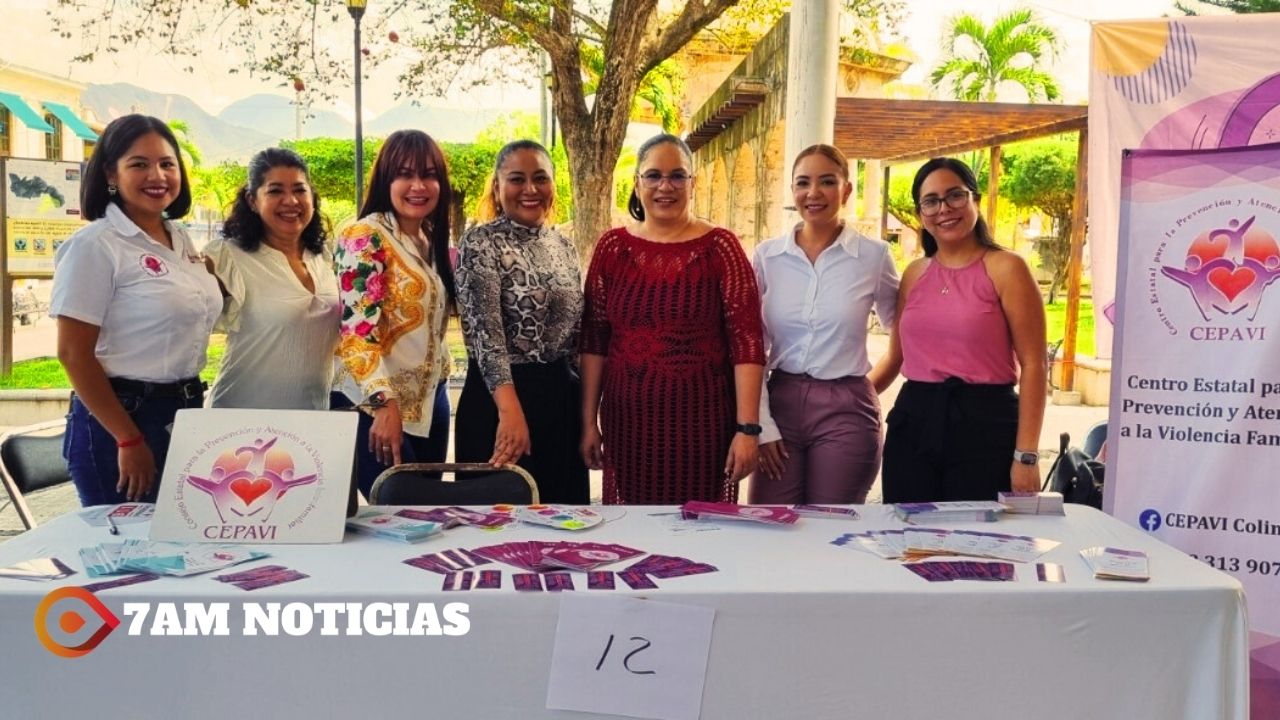 Cepavi ofreció Feria contra la Violencia a Niñas, Adolescentes y Mujeres en Minatitlán