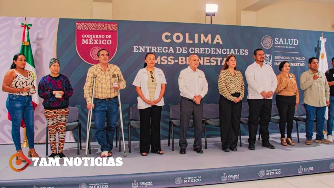 Gobierno Colima participó en inicio de entrega de credenciales IMSS-Bienestar