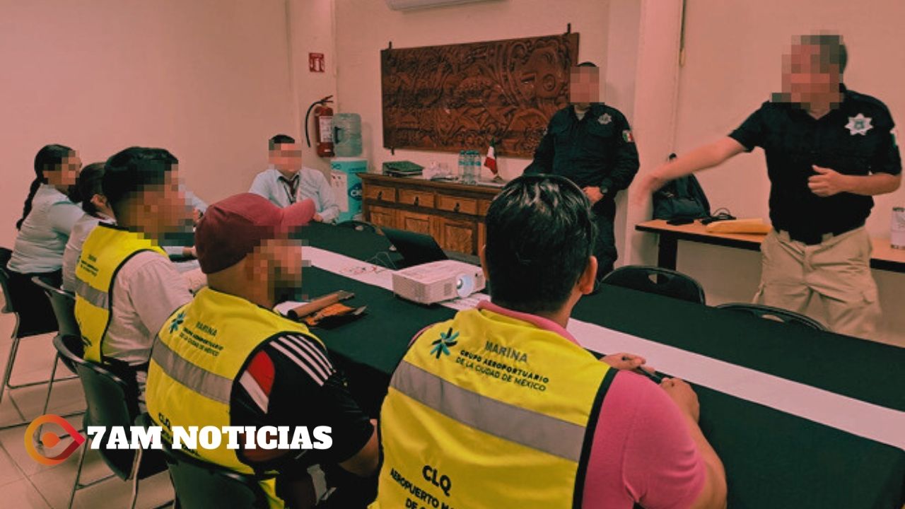 SSP capacita a personal del Aeropuerto de Colima en prevención de delitos