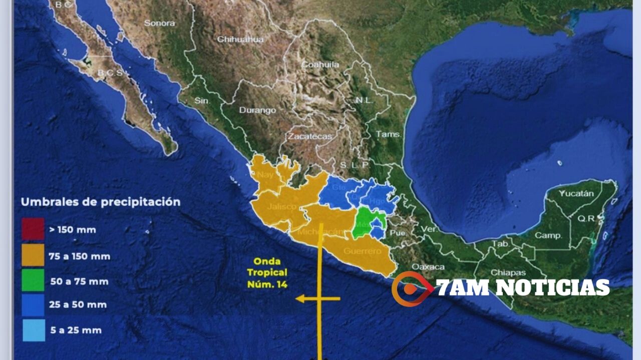 UEPC exhorta a toda la población colimense a tomar medidas preventivas por lluvias intensas