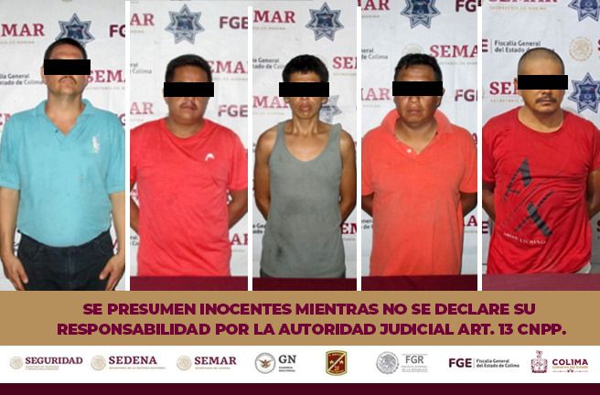 SSP informa detención de 5 personas por violencia intrafamiliar