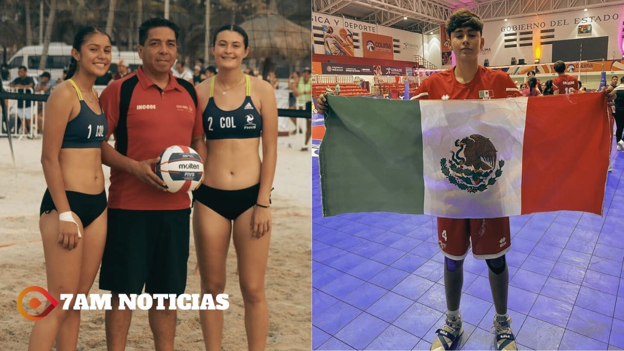 Colimenses representarán a México en campeonatos mundiales de voleibol y voleibol de playa