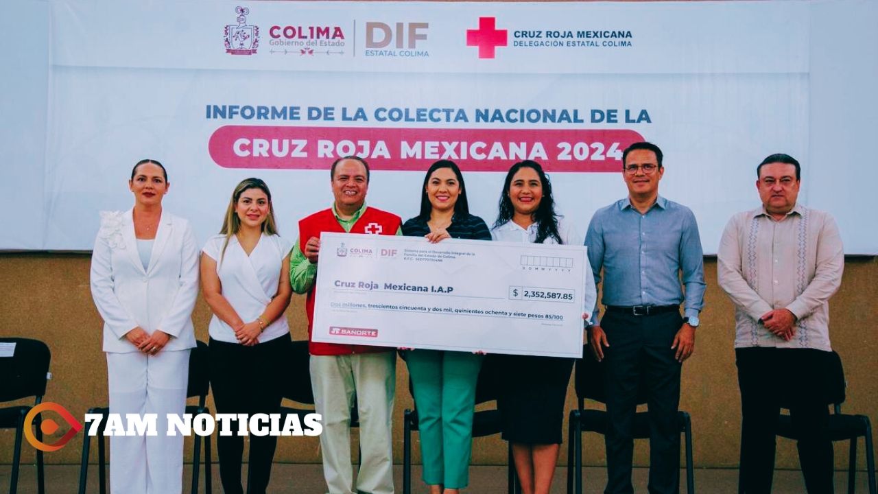 Gobernadora Indira Vizcaíno encabeza clausura de Colecta de la Cruz Roja 2024; se recaudaron más de 2.3 mdp