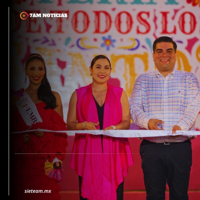 Gobernadora Indira Vizcaíno inauguró edición 85 de la Feria de Colima 2024