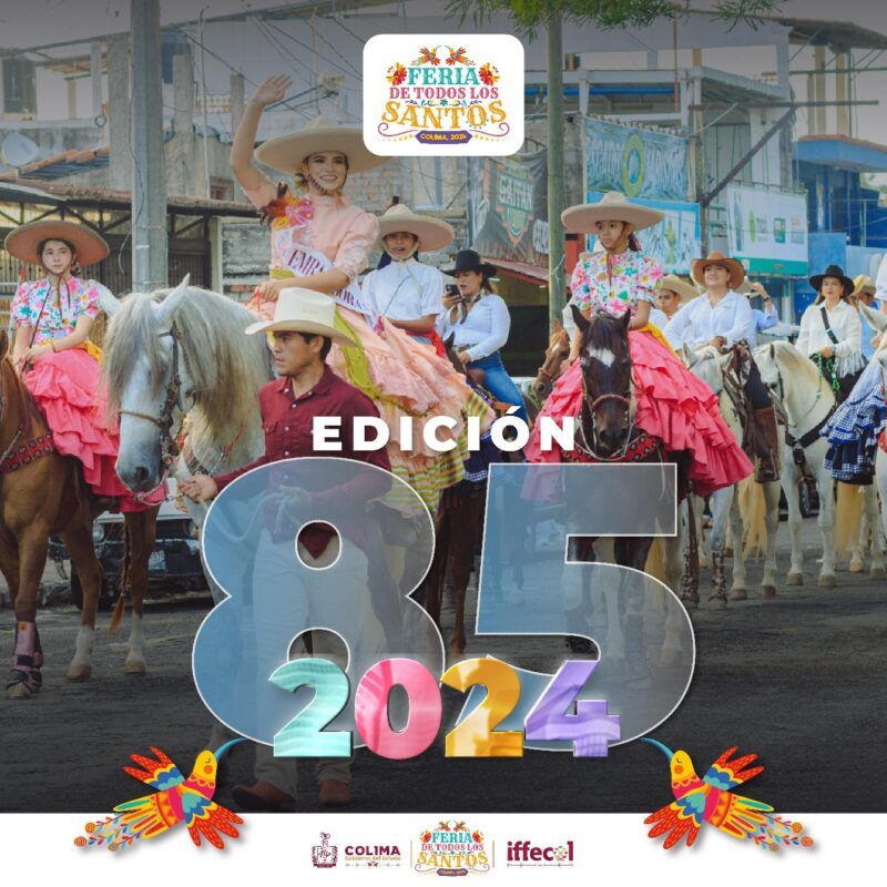 Iffecol invita a participar en la gran Cabalgata inaugural de la Feria de Colima, el 26 de octubre