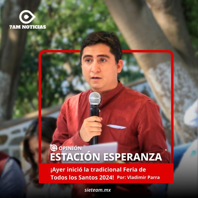 Estación Esperanza: ¡Ayer inició la tradicional Feria de Todos los Santos 2024!