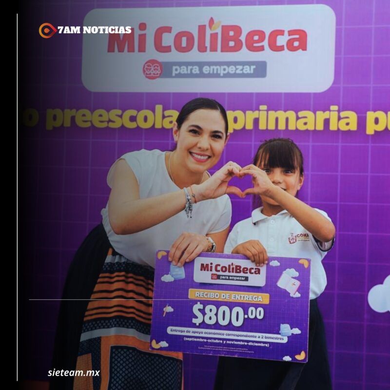 Gobierno de Colima concluye entrega de Mi ColiBeca para Empezar en Tecomán: 1,515 estudiantes la recibieron