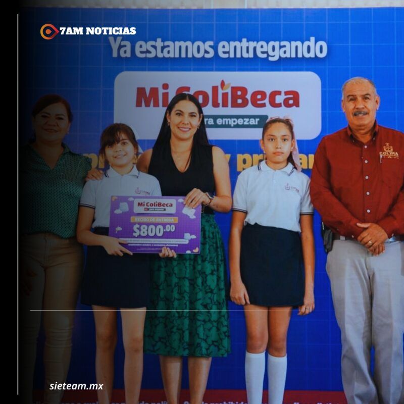 Indira Vizcaíno continuó la entrega de Mi ColiBeca para Empezar a estudiantes de primarias públicas de Cuauhtémoc