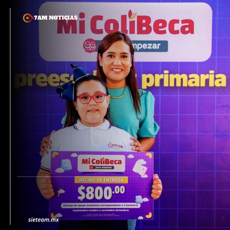 Mi ColiBeca para Empezar llega a más de 5 mil estudiantes del municipio de Colima, este miércoles