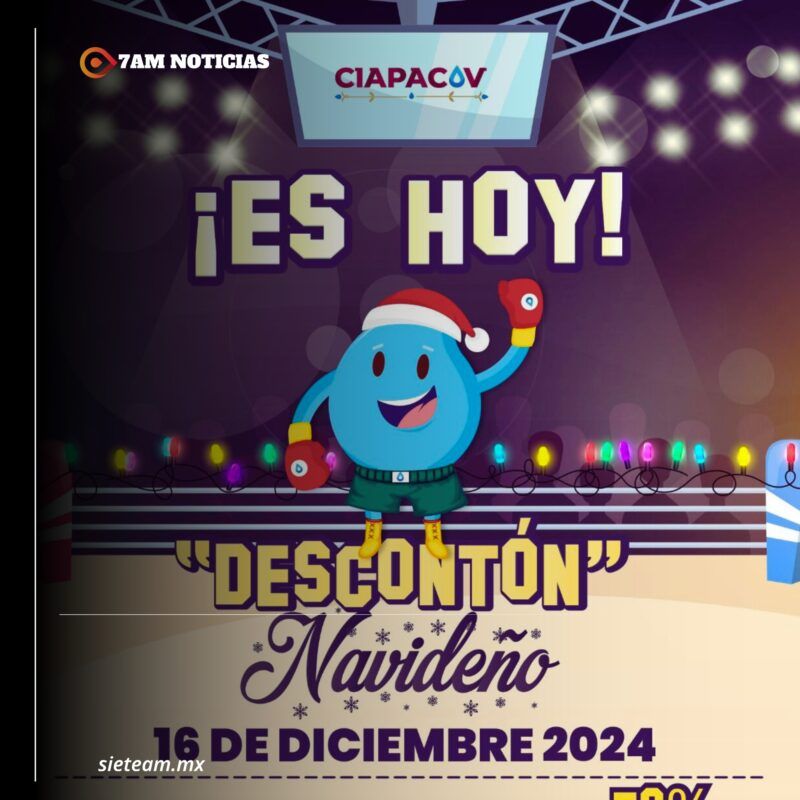 Hoy es el "Descontón Navideño" de CIAPACOV: ¡Última oportunidad!