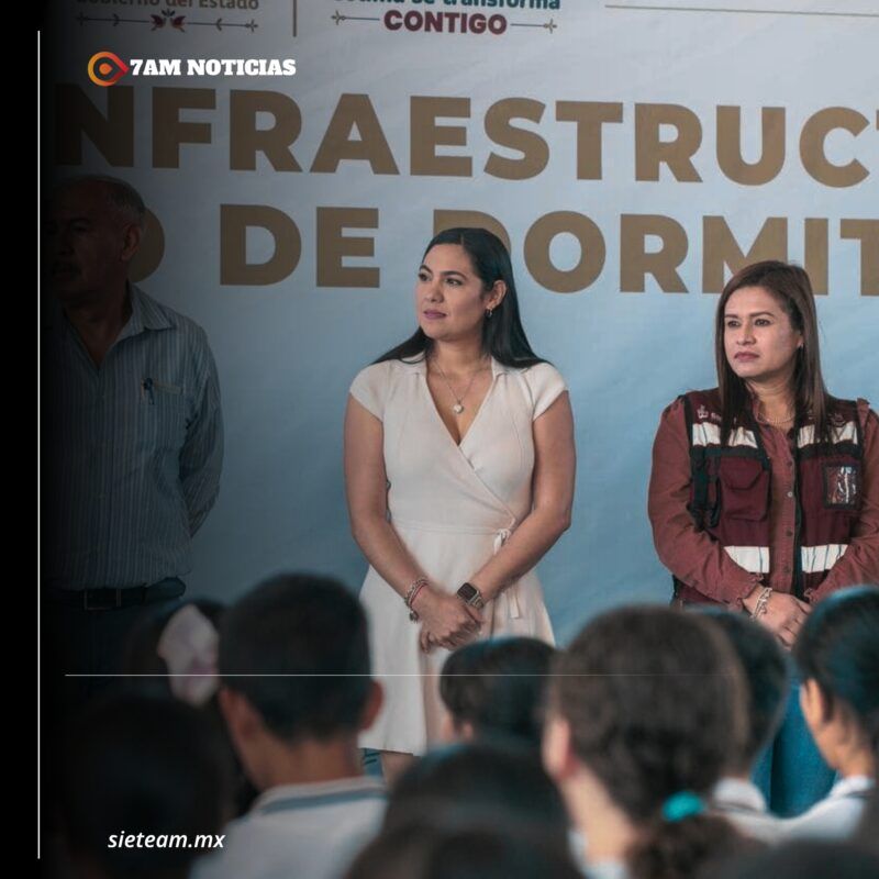 Indira Vizcaíno entrega nuevo edificio y mobiliario a ‘Escuela de Talentos’, en Villa de Álvarez