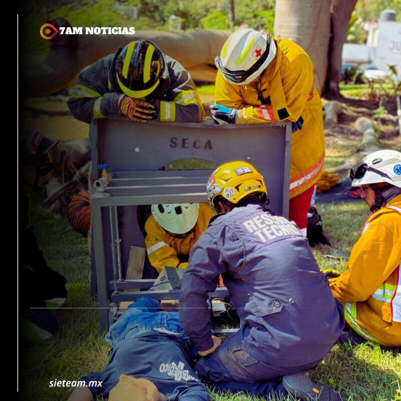 UEPC Colima brinda capacitación gratuita a casi 400 personas, en la Semana Estatal de Protección Civil 2025