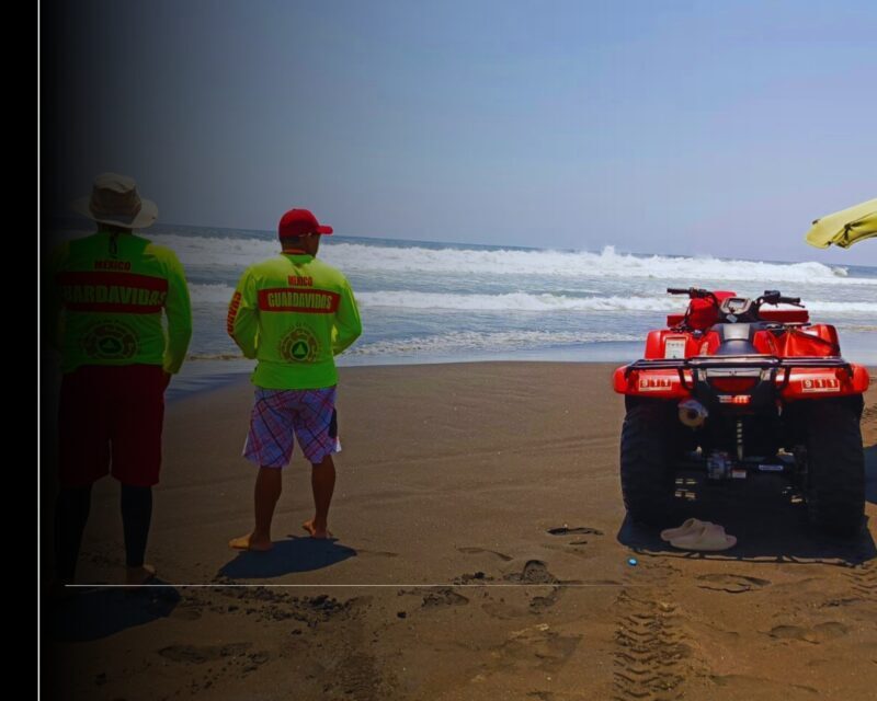 UEPC: amplio despliegue y coordinación para salvaguardar a quienes acuden a playas y balnearios en el estado de Colima