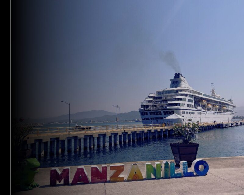 Crucero Villa Vie Odyssey arriba a Manzanillo con casi 2 mil personas a bordo