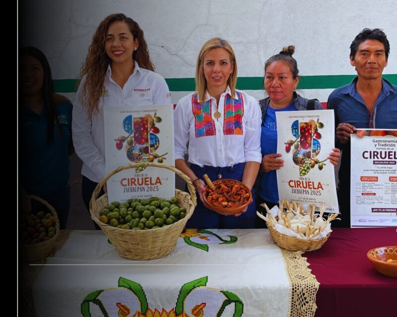 El programa Sembrando Vida invita a la Feria de la Ciruela Zacualpan 2025, el 17 y 18 de mayo