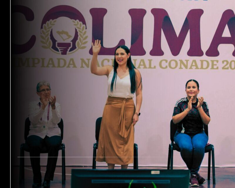 Gobernadora Indira Vizcaíno inauguró la Olimpiada Nacional Conade Colima 2025