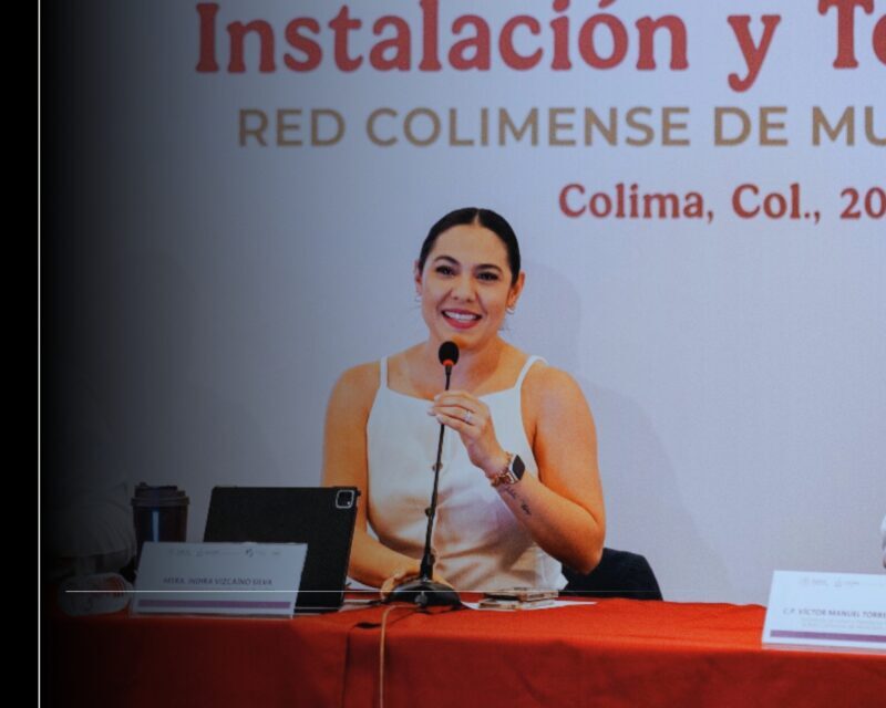Indira Vizcaíno instala la Red Colimense de Municipios por la Salud 2025-2027