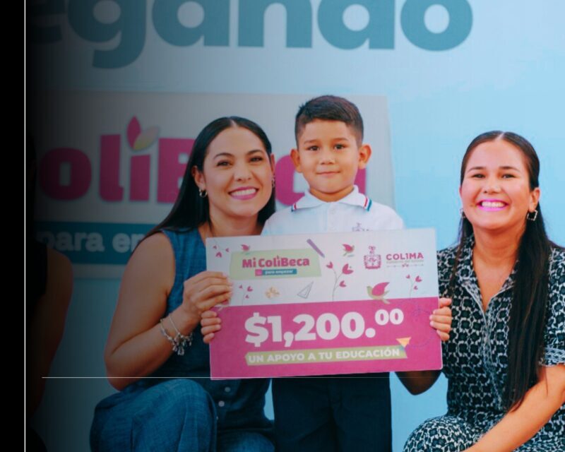 Más de 3 mil estudiantes de Colima reciben Mi ColiBeca para Empezar este miércoles