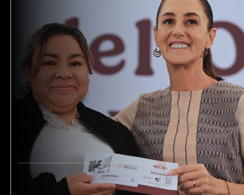 Presidenta Claudia Sheinbaum pone en marcha plan integral "Amor con Amor se paga" en 10 municipios del oriente del Edomex con acciones de salud, educación, transporte público, seguridad y agua