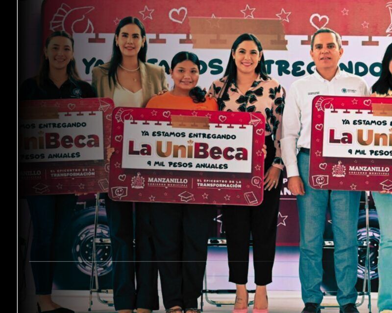 Manzanillo, único municipio del país en entregar una beca a todos en universidad: Rosi Bayardo