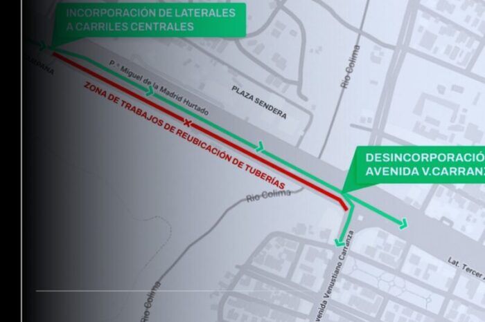 A partir de este jueves se inhabilita carril lateral sur de Tercer Anillo Periférico, desde 'La Campana' hasta V. Carranza