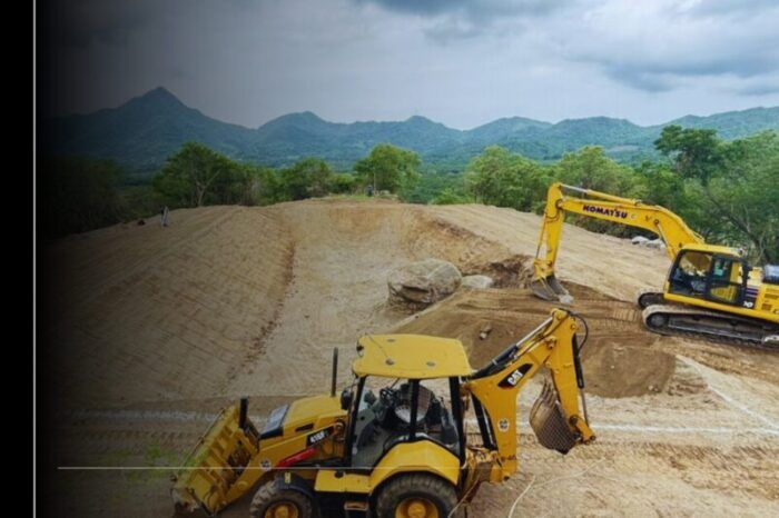 Avanza la construcción de ollas de agua en Ixtlahuacán, Manzanillo y Cuauhtémoc, para afrontar la sequía