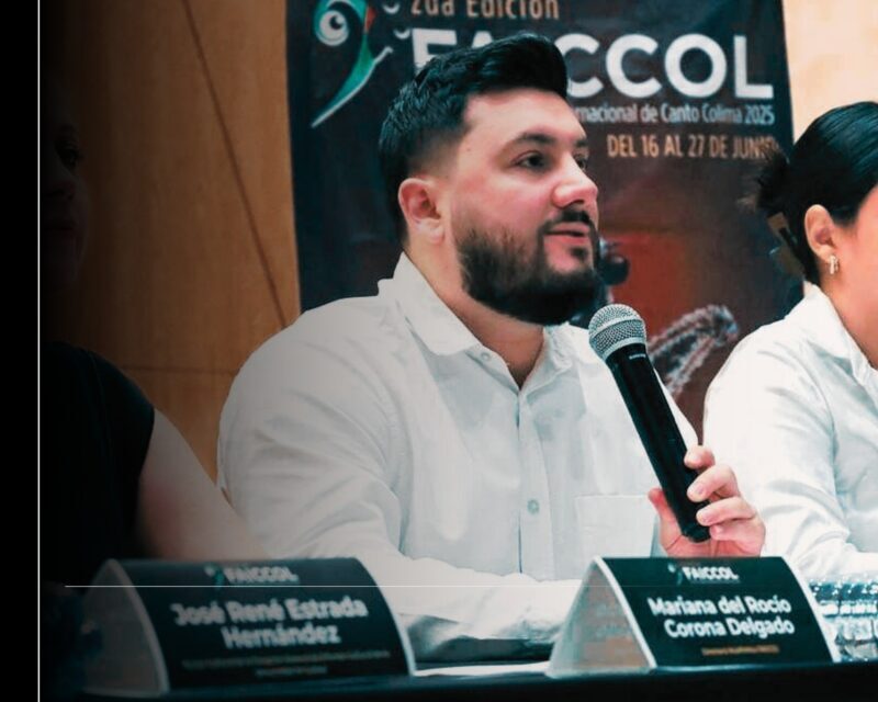 Cultura Colima y Faiccol presentan el 2° Festival y Academia Internacional de Canto Colima 2025