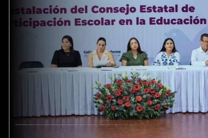 Gobernadora de Colima instaló el Consejo Estatal de Participación Escolar en la Educación