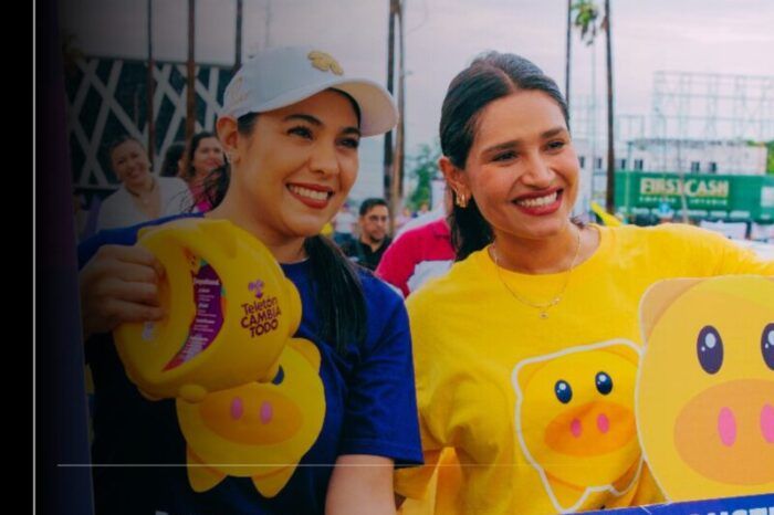 Gobernadora Indira Vizcaíno encabeza jornada masiva de boteo para apoyar a la Colecta Anual 2025 de Teletón