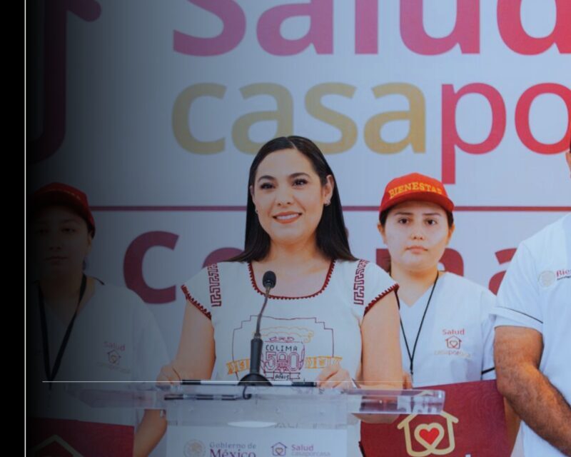 Gobernadora Indira Vizcaíno participa virtualmente en el arranque del programa federal ‘Salud Casa por Casa’
