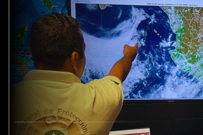 Huracán ‘Erick’ podría generar lluvias fuertes hoy en Colima; UEPC pide extremar precauciones