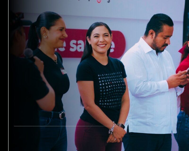 Indira encabeza 6ª Campaña Estatal de Donación Altruista de Sangre en Colima