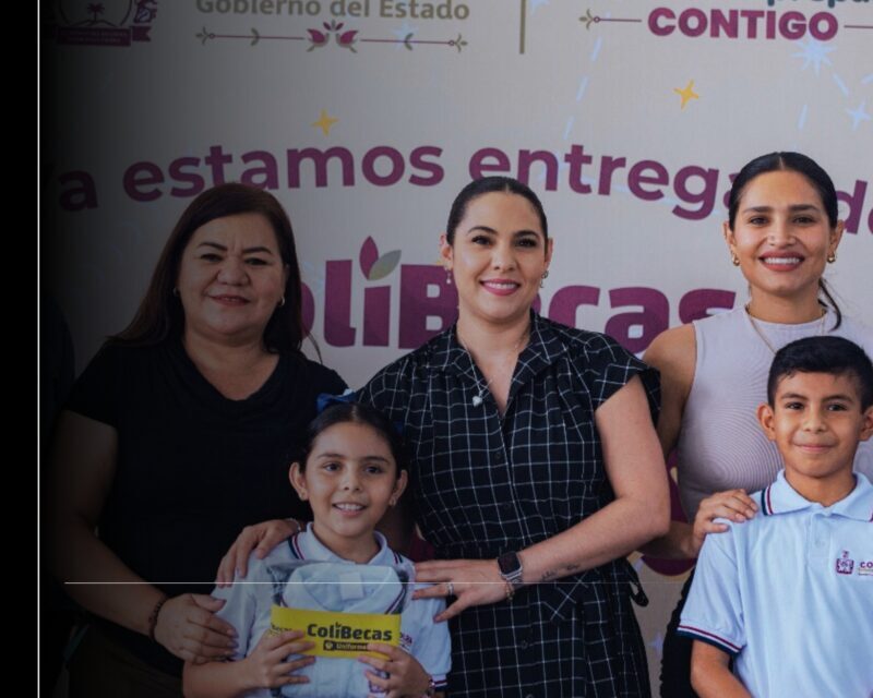 Indira Vizcaíno inició la entrega 2025 de ColiBecas Uniformes, Mochilas y Útiles a estudiantes de educación básica del estado de Colima