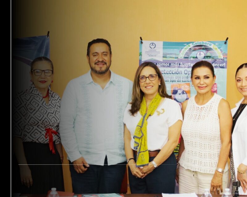 Reconoce Gobierno del Estado de Colima la labor de AMANC para atender a menores con cáncer