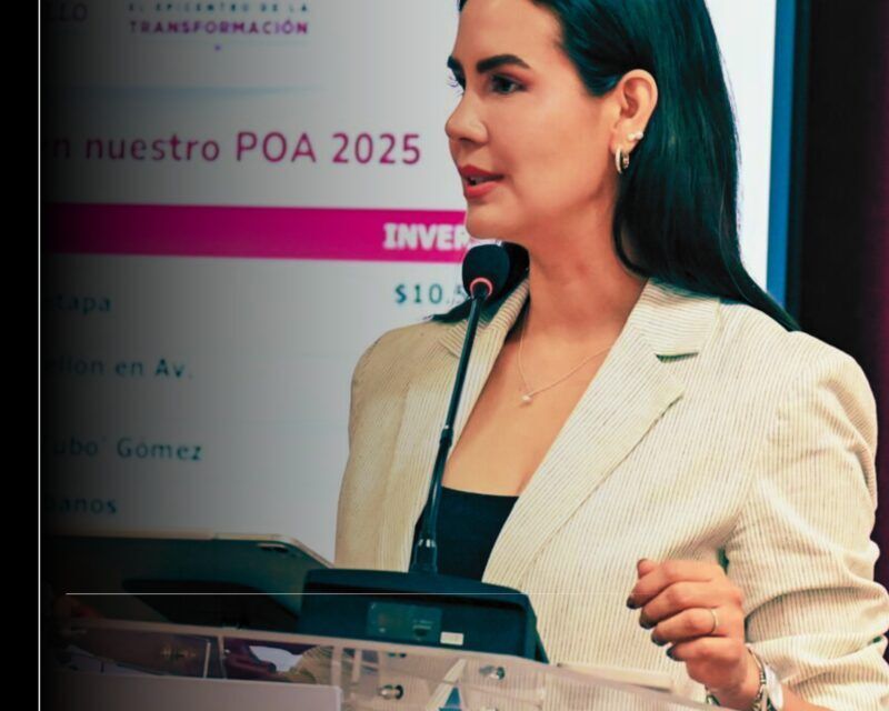 Rosi Bayardo anuncia inversión de más de 200 mdp en obras y servicios para este año